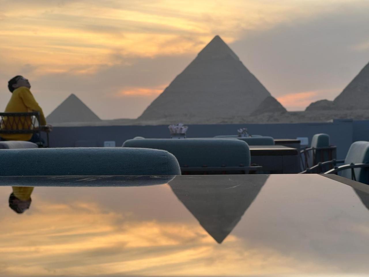 Pyramids Hotel Kafret el-Gabal Buitenkant foto